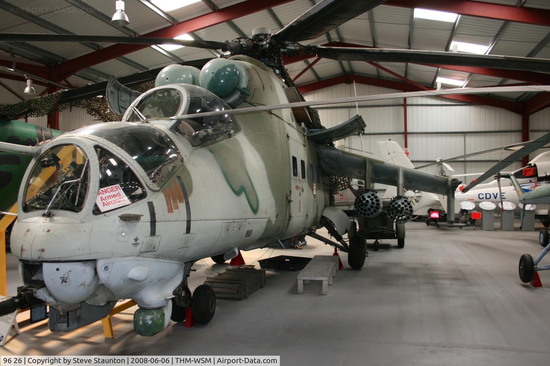 96 26, 1981 Mil Mi-24D Hind C/N 230270110073, Taken at the Helicopter Museum (http://www.helicoptermuseum.co.uk/)