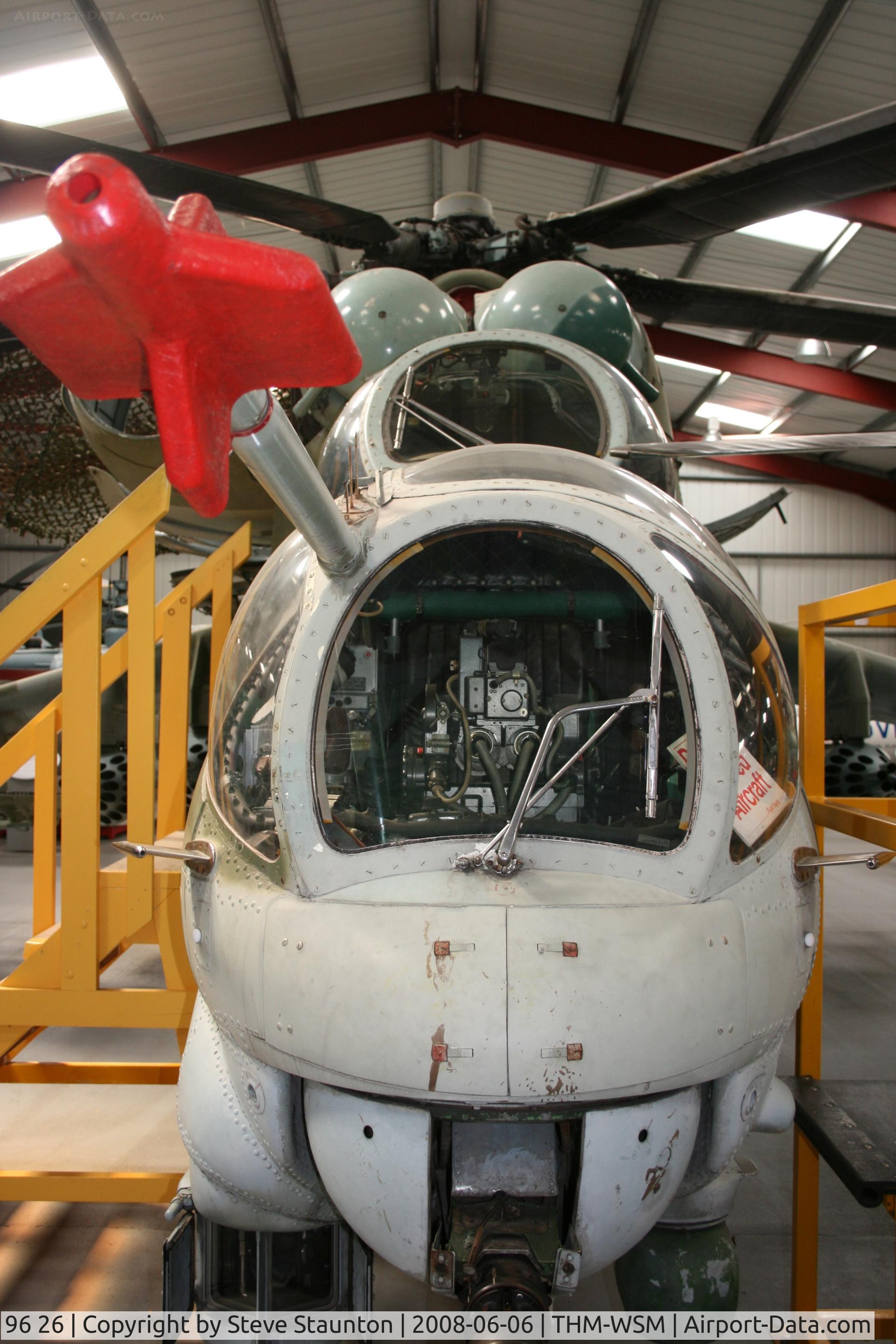96 26, 1981 Mil Mi-24D Hind C/N 230270110073, Taken at the Helicopter Museum (http://www.helicoptermuseum.co.uk/)
