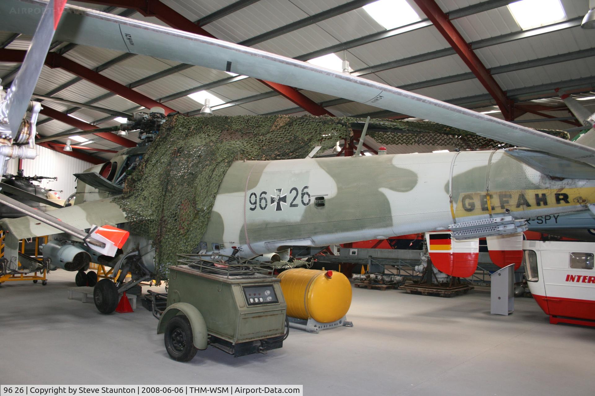 96 26, 1981 Mil Mi-24D Hind C/N 230270110073, Taken at the Helicopter Museum (http://www.helicoptermuseum.co.uk/)
