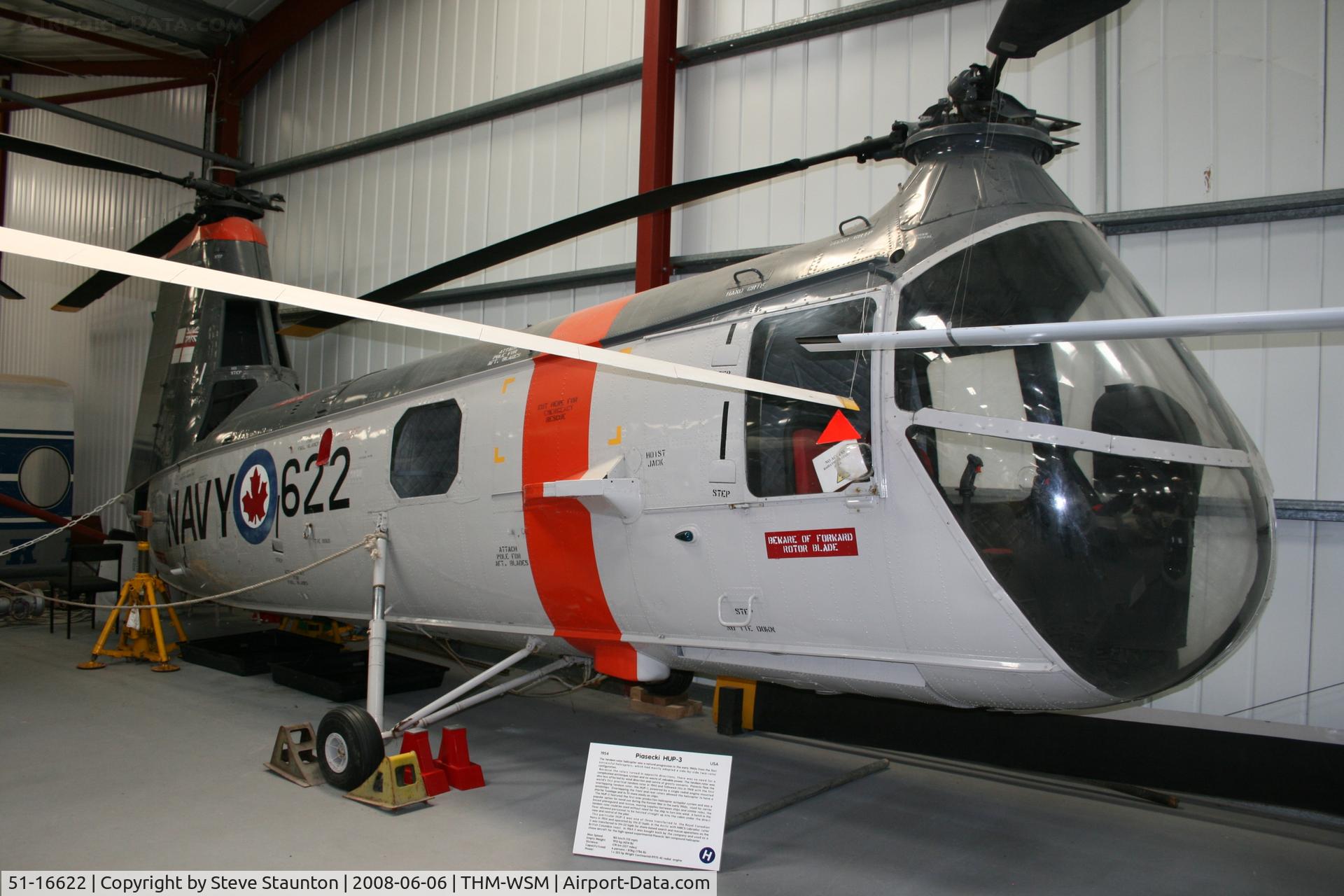 51-16622, 1954 Piasecki HUP-3 Retriever C/N 51, Taken at the Helicopter Museum (http://www.helicoptermuseum.co.uk/)