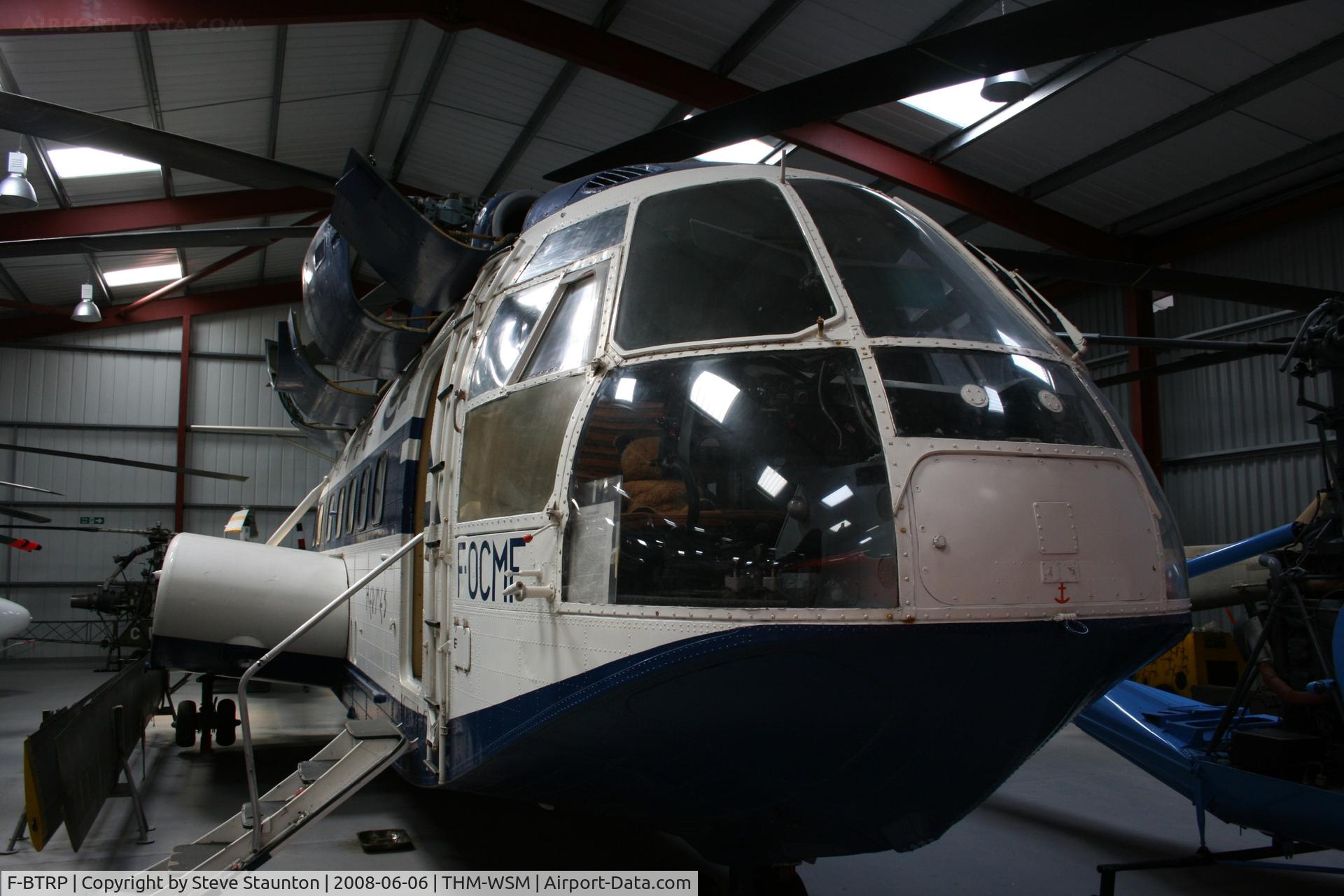F-BTRP, Aerospatiale SA-321F Super Frelon C/N 01, Taken at the Helicopter Museum (http://www.helicoptermuseum.co.uk/)
