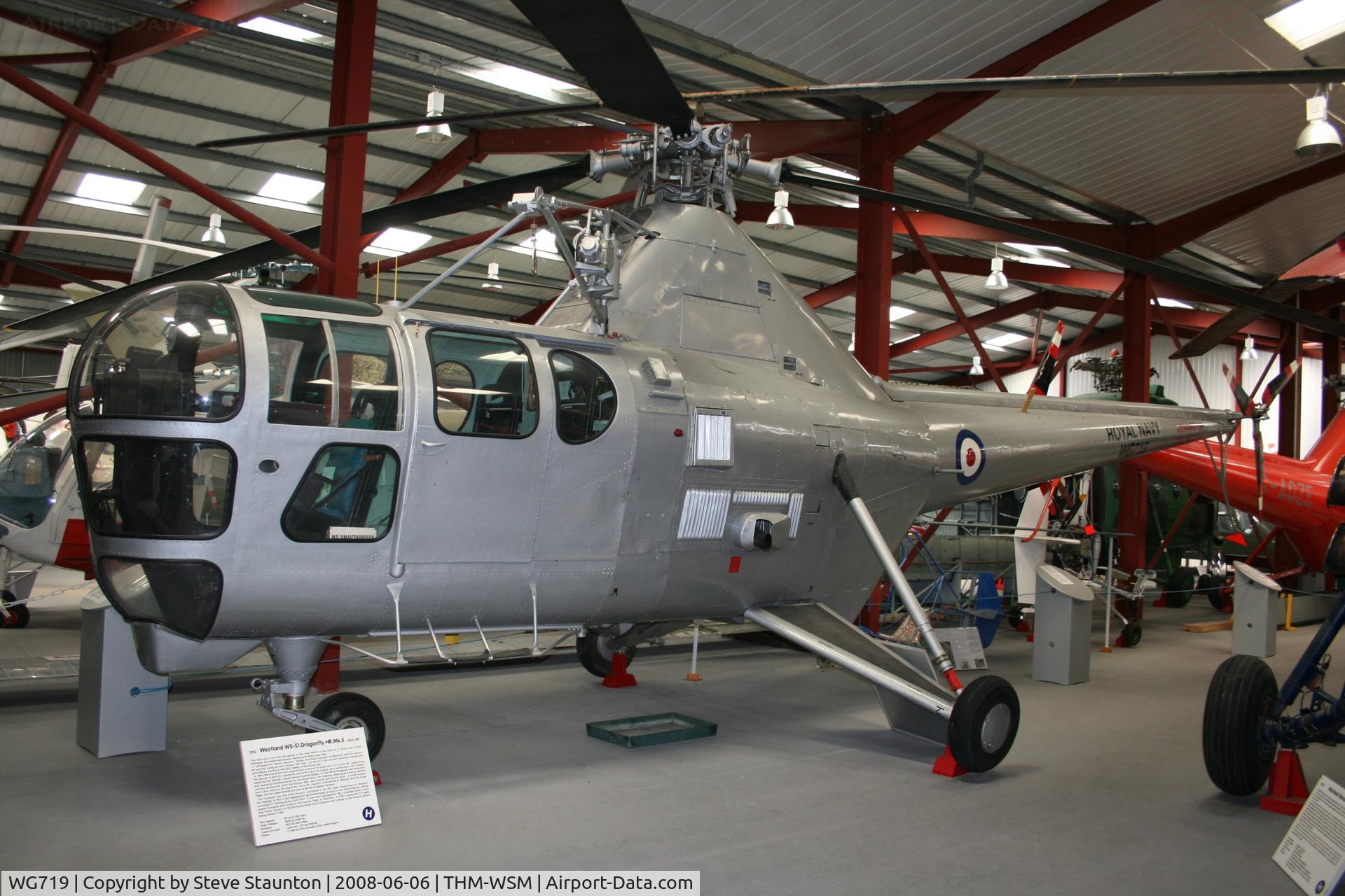 WG719, 1952 Westland Dragonfly HR.5 C/N WA/H/50, Taken at the Helicopter Museum (http://www.helicoptermuseum.co.uk/)