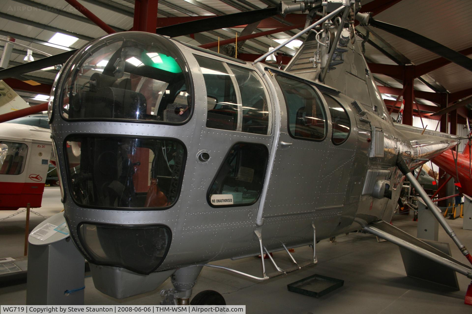 WG719, 1952 Westland Dragonfly HR.5 C/N WA/H/50, Taken at the Helicopter Museum (http://www.helicoptermuseum.co.uk/)