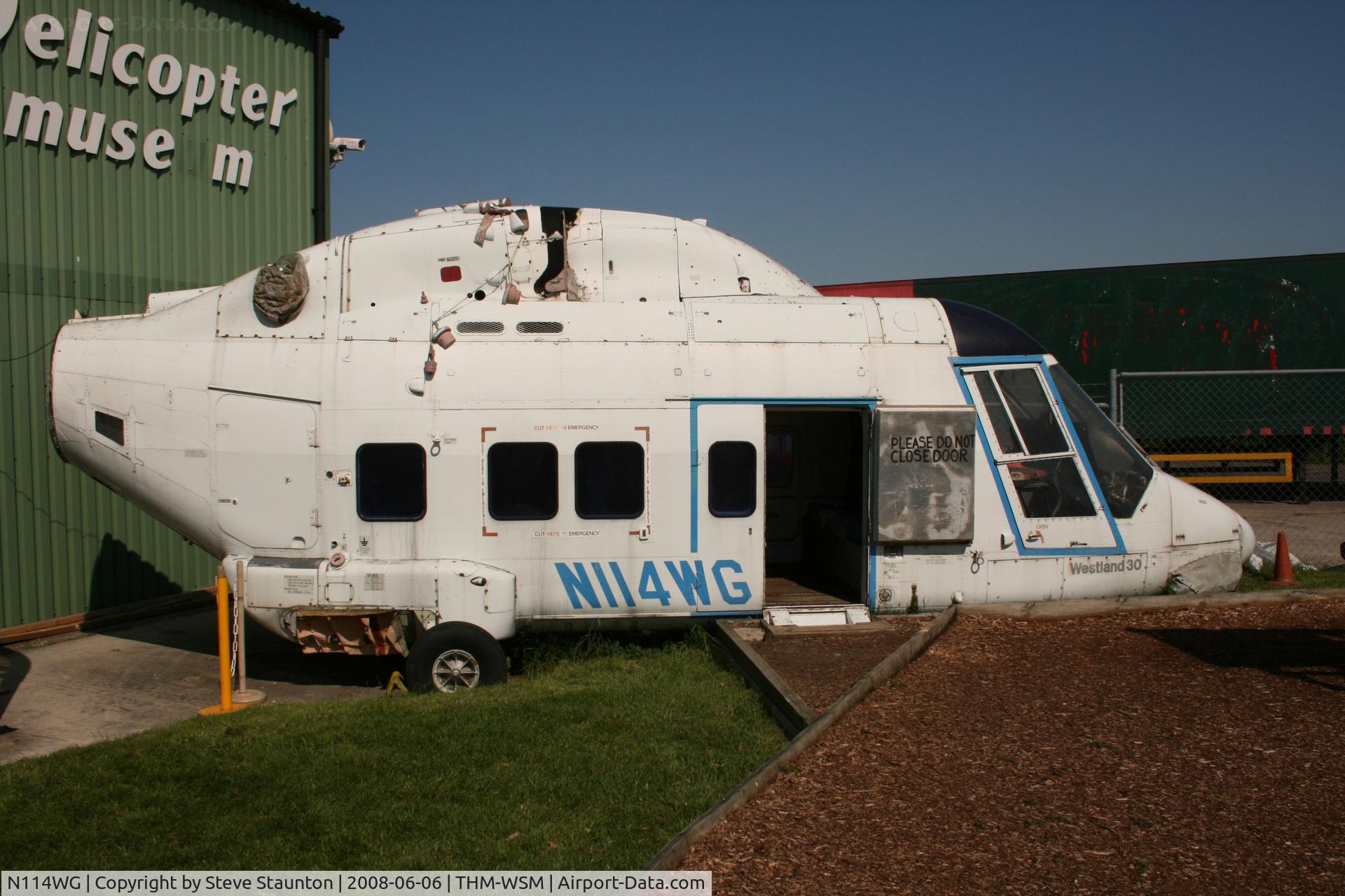 N114WG, 1984 Westland 30 SRs.100-60 C/N 014, Taken at the Helicopter Museum (http://www.helicoptermuseum.co.uk/)