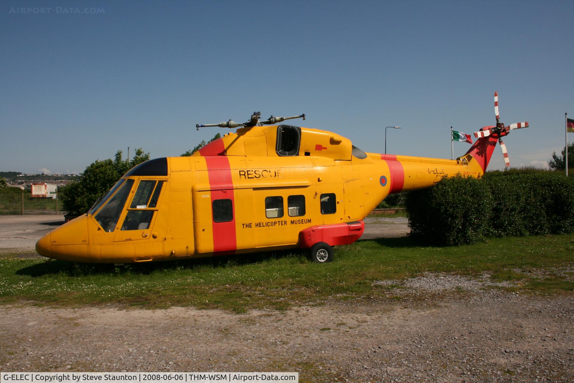 G-ELEC, 1983 Westland WG-30-200 C/N 007, Taken at the Helicopter Museum (http://www.helicoptermuseum.co.uk/)