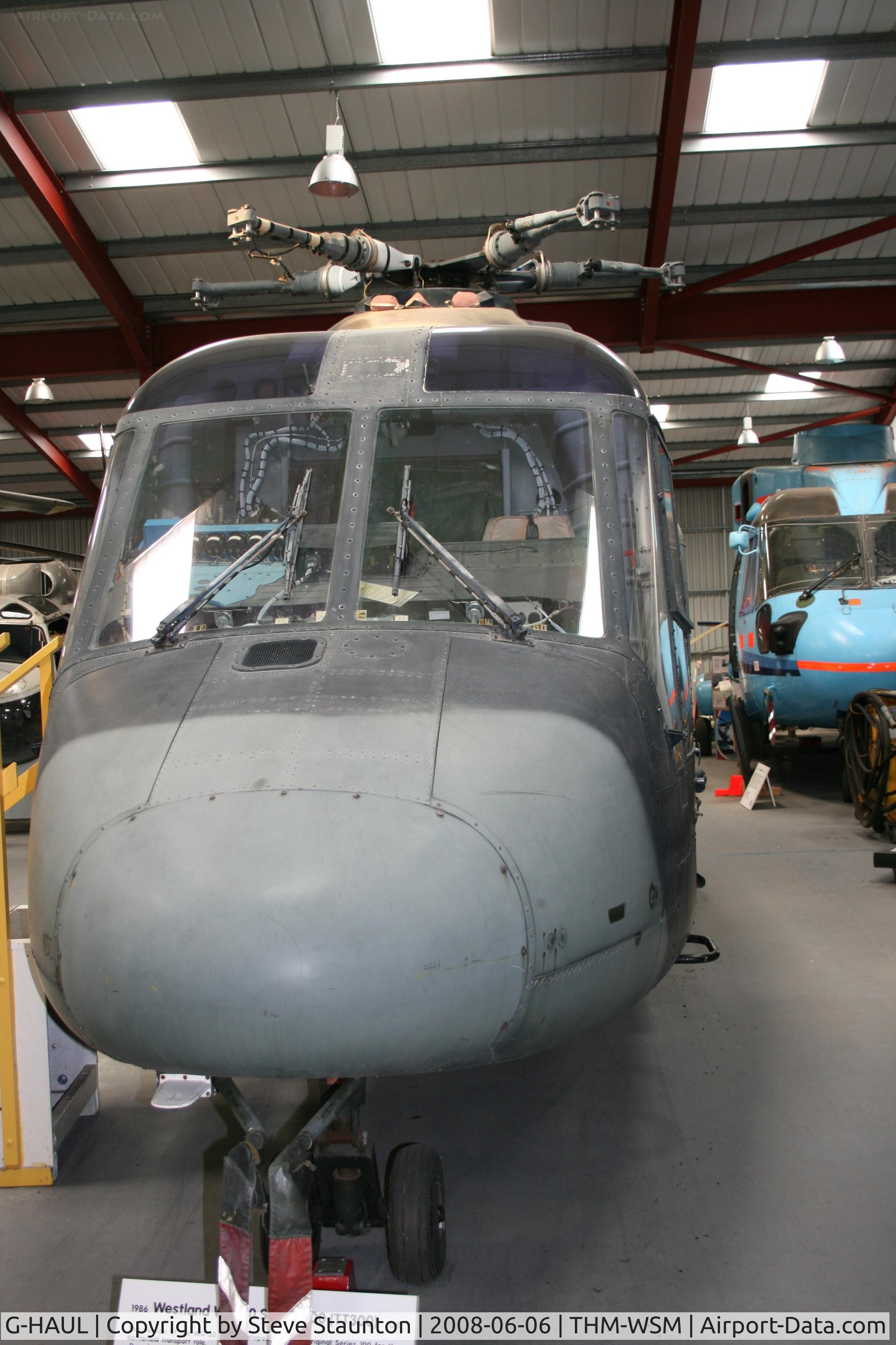 G-HAUL, 1986 Westland WG-30-300 C/N 020, Taken at the Helicopter Museum (http://www.helicoptermuseum.co.uk/)