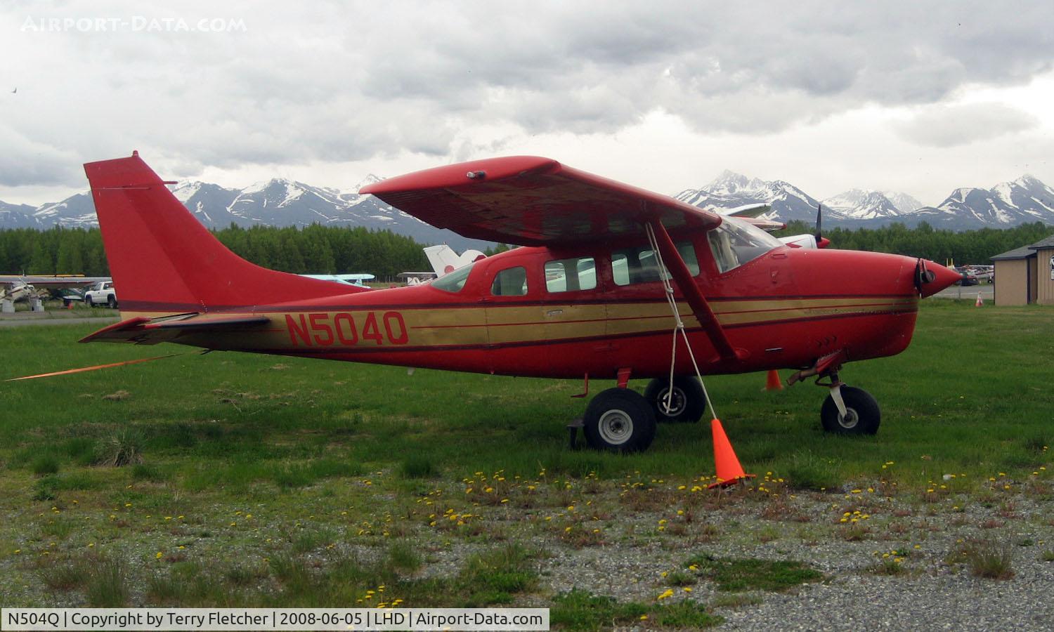 N504Q, 1969 Cessna U206D Super Skywagon C/N U206-1293, Cessna U206D at Lake Hood