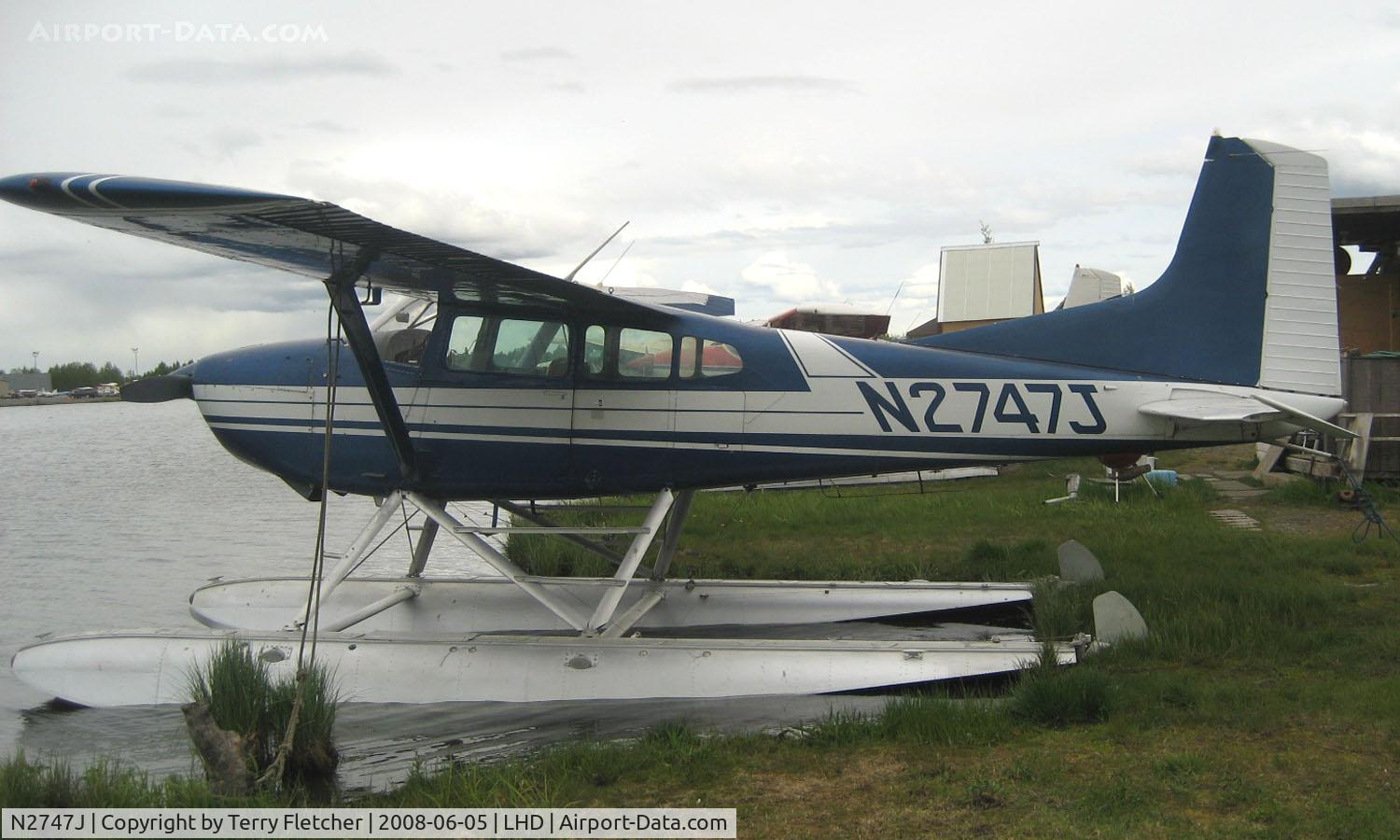 N2747J, 1969 Cessna A185E Skywagon 185 C/N 185-1497, Cessna A185E at Lake Hood