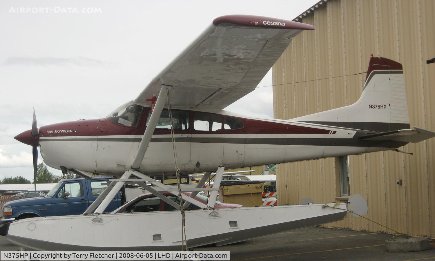 N375HP, 1976 Cessna A185F Skywagon 185 C/N 18503235, Cessna A185F at Lake Hood