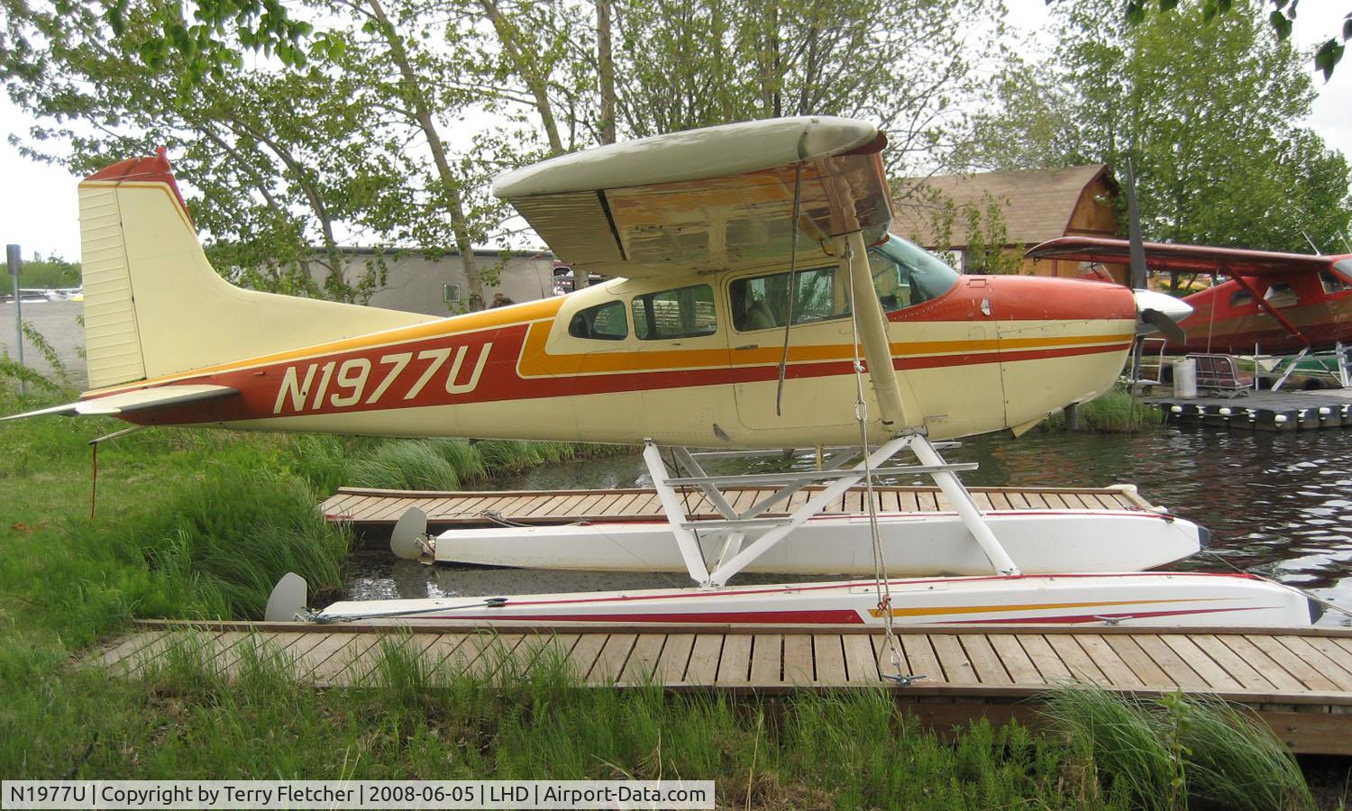 N1977U, 1970 Cessna A185E Skywagon 185 C/N 18501715, Cessna A185E at Lake Hood