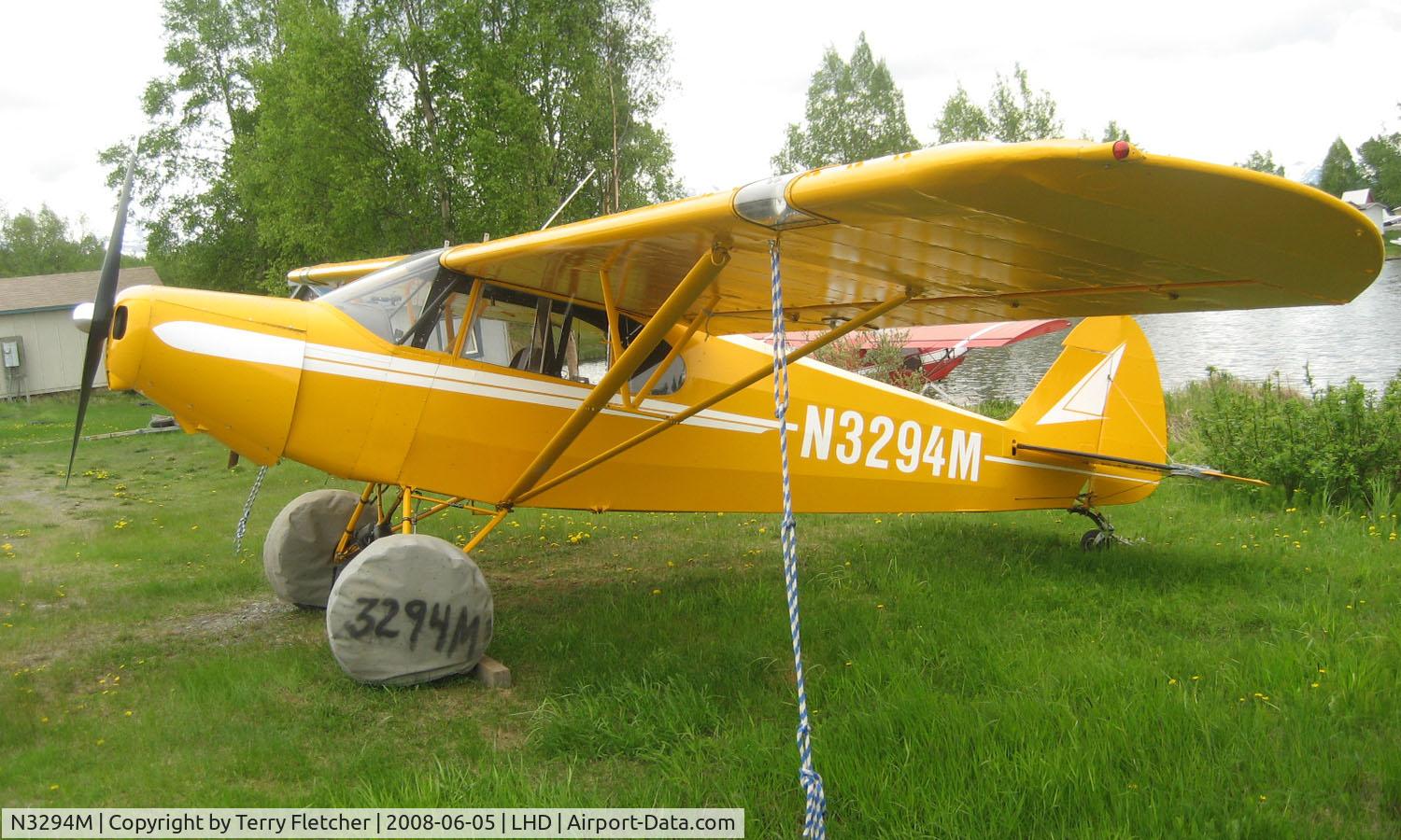 N3294M, 1947 Piper PA-12 Super Cruiser C/N 12-2142, 1947 Piper Pa-12 at Lake Hood