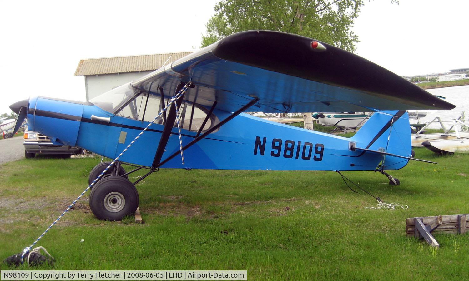 N98109, 1946 Piper J3C-65 Cub C/N 18268, 1946 Piper J3C-65 at Lake Hood