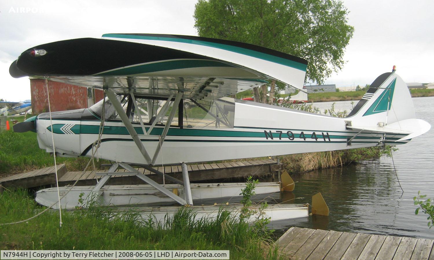 N7944H, 1946 Piper PA-12 Super Cruiser C/N 12-847, 1946 Piper Pa-12 at Lake Hood