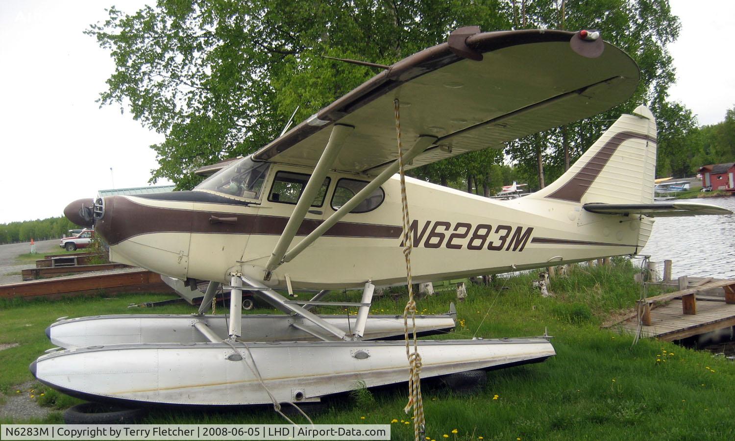 N6283M, 1948 Stinson 108-3 Voyager C/N 108-4283, 1948 Stinson 108-3 at Lake Hood