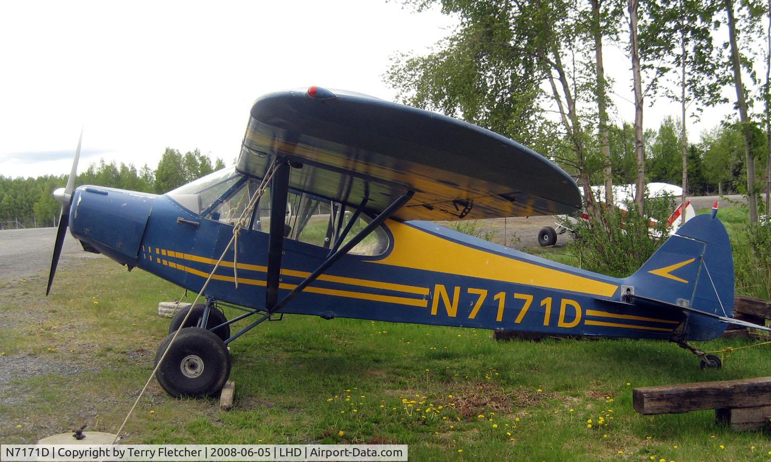 N7171D, 1957 Piper PA-18-95 Super Cub Super Cub C/N 18-5629, Piper Pa-18 at Lake Hood