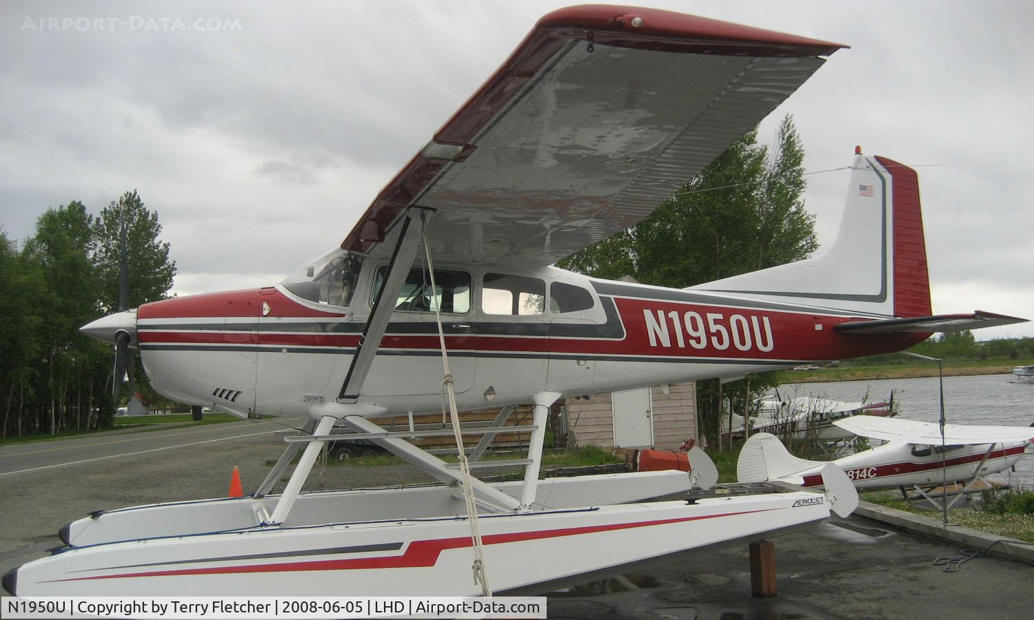 N1950U, 1970 Cessna A185E Skywagon 185 C/N 18501659, Cessna A185E at Lake Hood