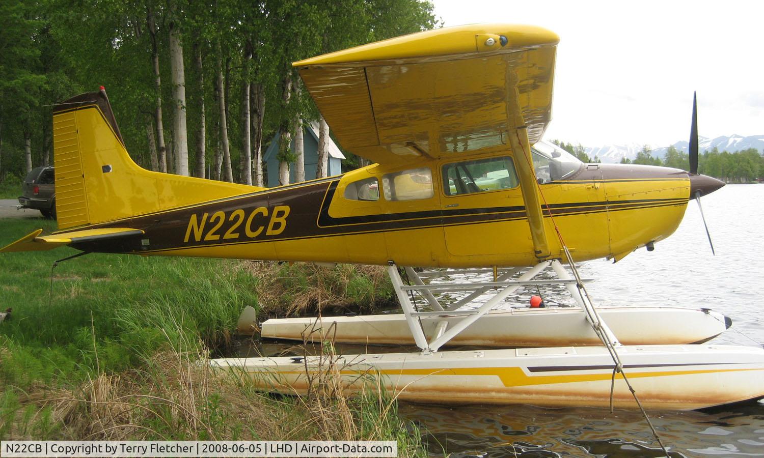 N22CB, 1973 Cessna A185F Skywagon 185 C/N 185-02188, Cessna A185F at Lake Hood