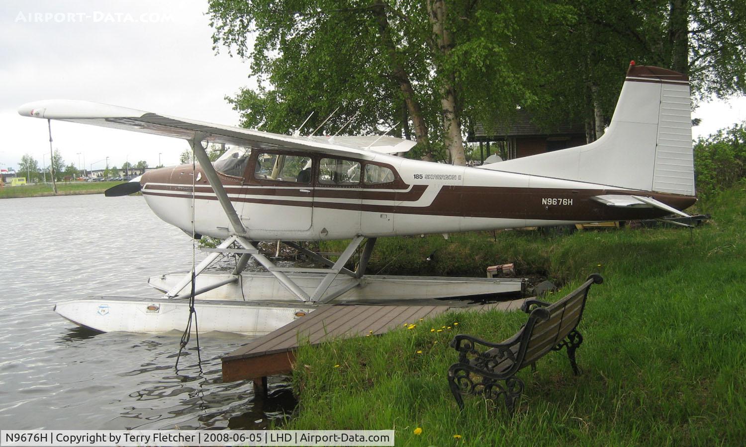N9676H, 1978 Cessna A185F Skywagon 185 C/N 18503459, Cessna A185F at Lake Hood