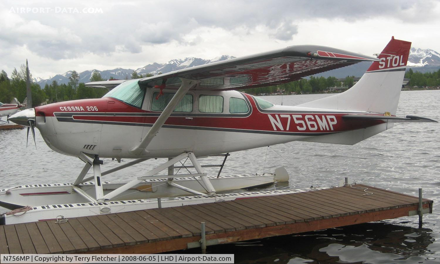 N756MP, 1977 Cessna U206G Stationair C/N U20604202, Cessna U206G at Lake Hood
