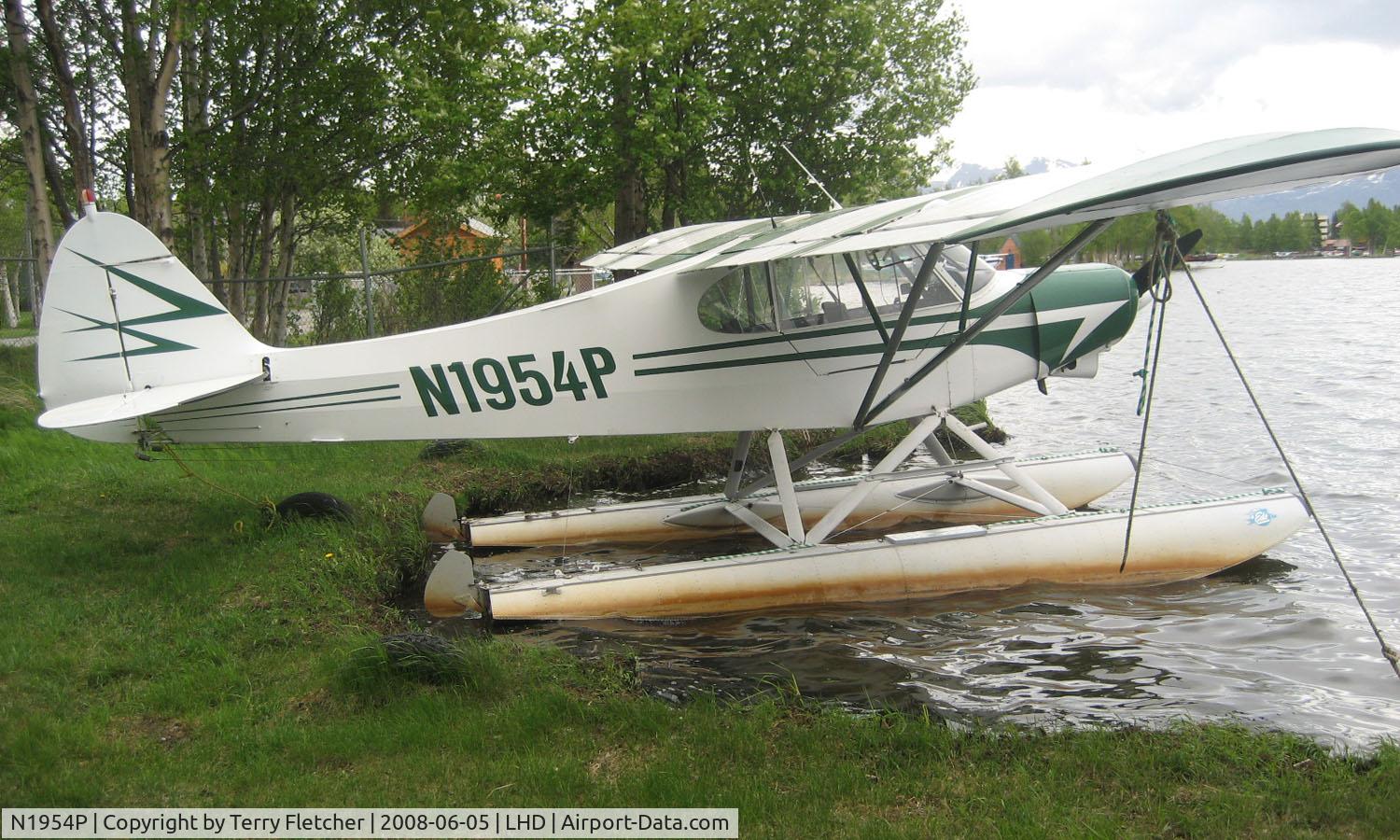 N1954P, 1955 Piper PA-18A-150 Super Cub C/N 18-4181, Piper Pa-18A-150 at Lake Hood