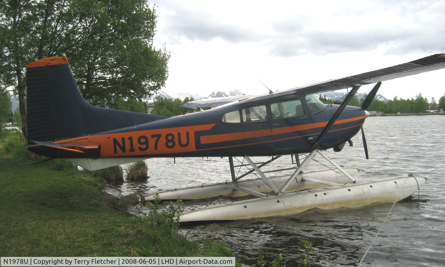 N1978U, 1970 Cessna A185E Skywagon 185 C/N 18501718, Cessna A185E at Lake Hood