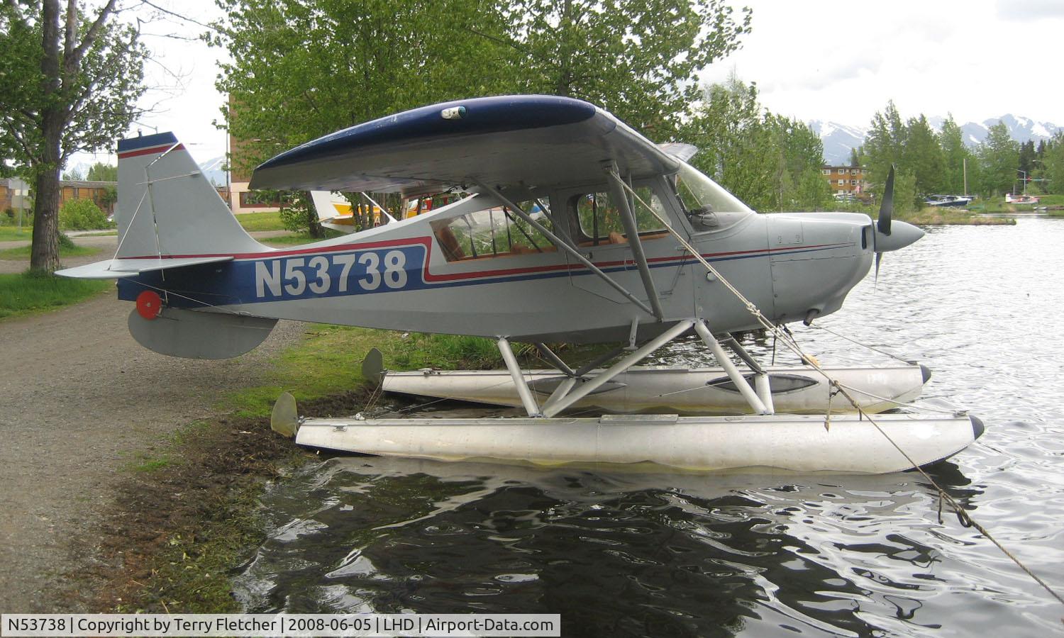 N53738, 1975 Bellanca 7GCBC C/N 863-75, Bellanca 7GCBC at Lake Hood