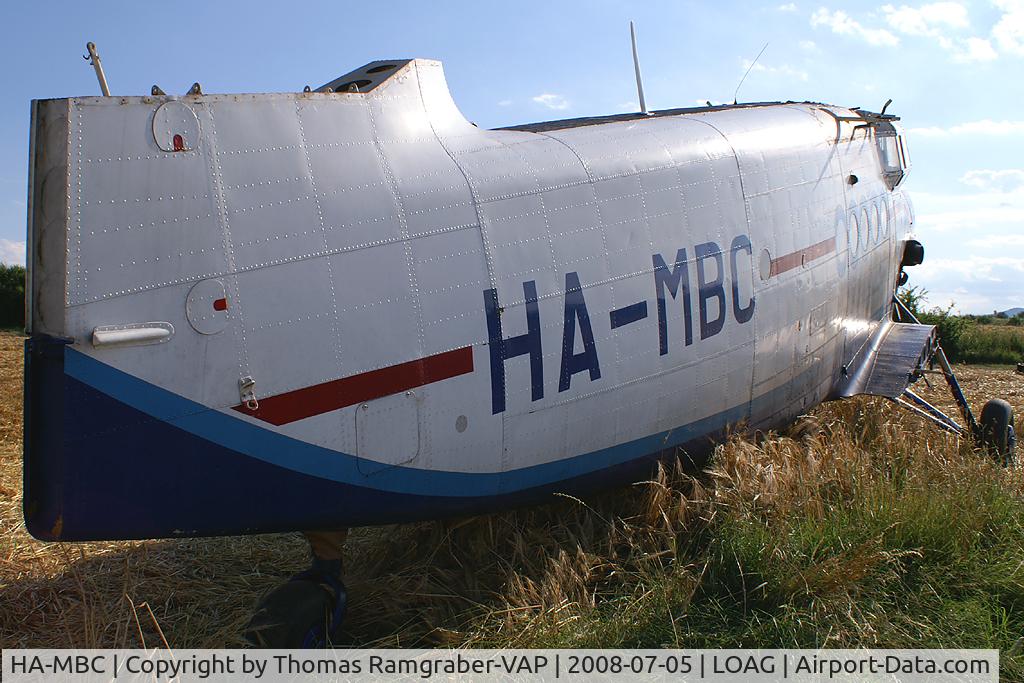 HA-MBC, 1975 PZL-Mielec An-2R C/N 1G161-08, Antonov 2