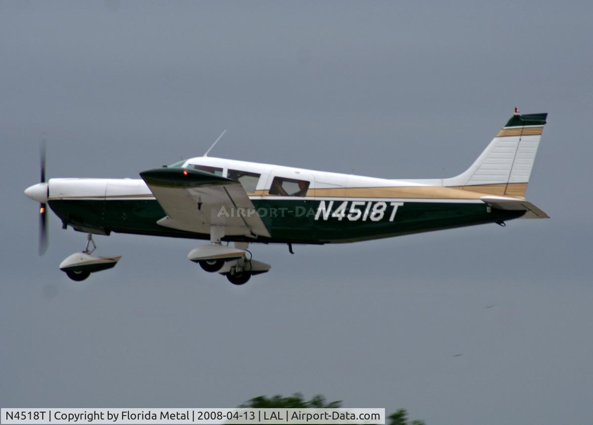 N4518T, 1972 Piper PA-32-260 Cherokee Six C/N 32-7200022, Piper PA-32-260