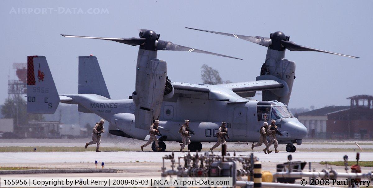 165956, Bell-Boeing MV-22B Osprey C/N D0040, The Devil Dogs' newest battle-taxi, showing her stuff