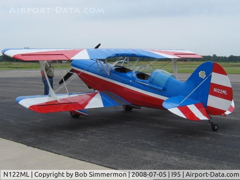 N122ML, 2000 EAA Acro Sport II C/N 645, On the ramp at Kenton, OH