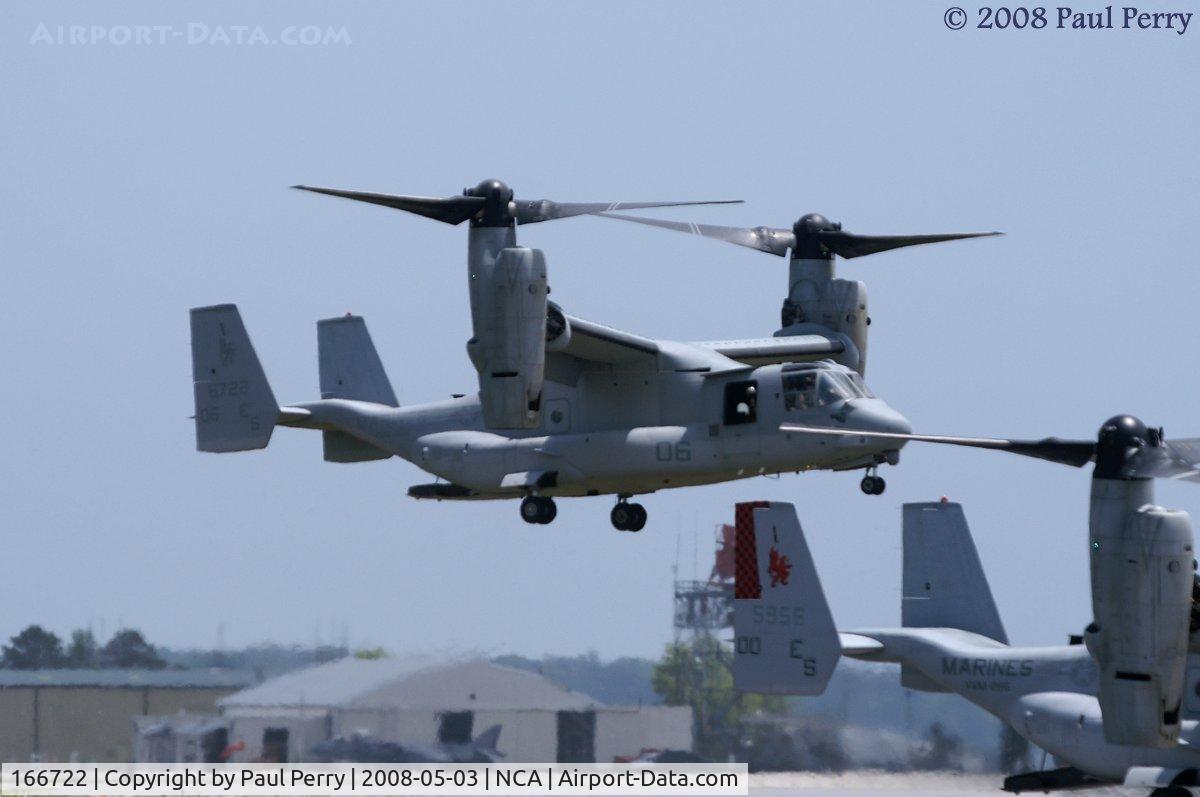 166722, Bell-Boeing MV-22B Osprey C/N D0091, Coming in second, ready to deploy