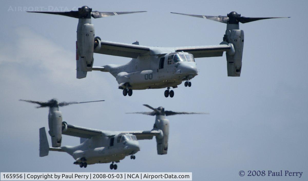 165956, Bell-Boeing MV-22B Osprey C/N D0040, In the lead for the LZ
