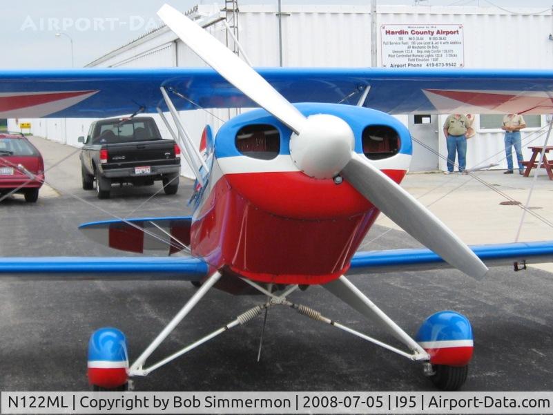 N122ML, 2000 EAA Acro Sport II C/N 645, On the ramp at Kenton, OH