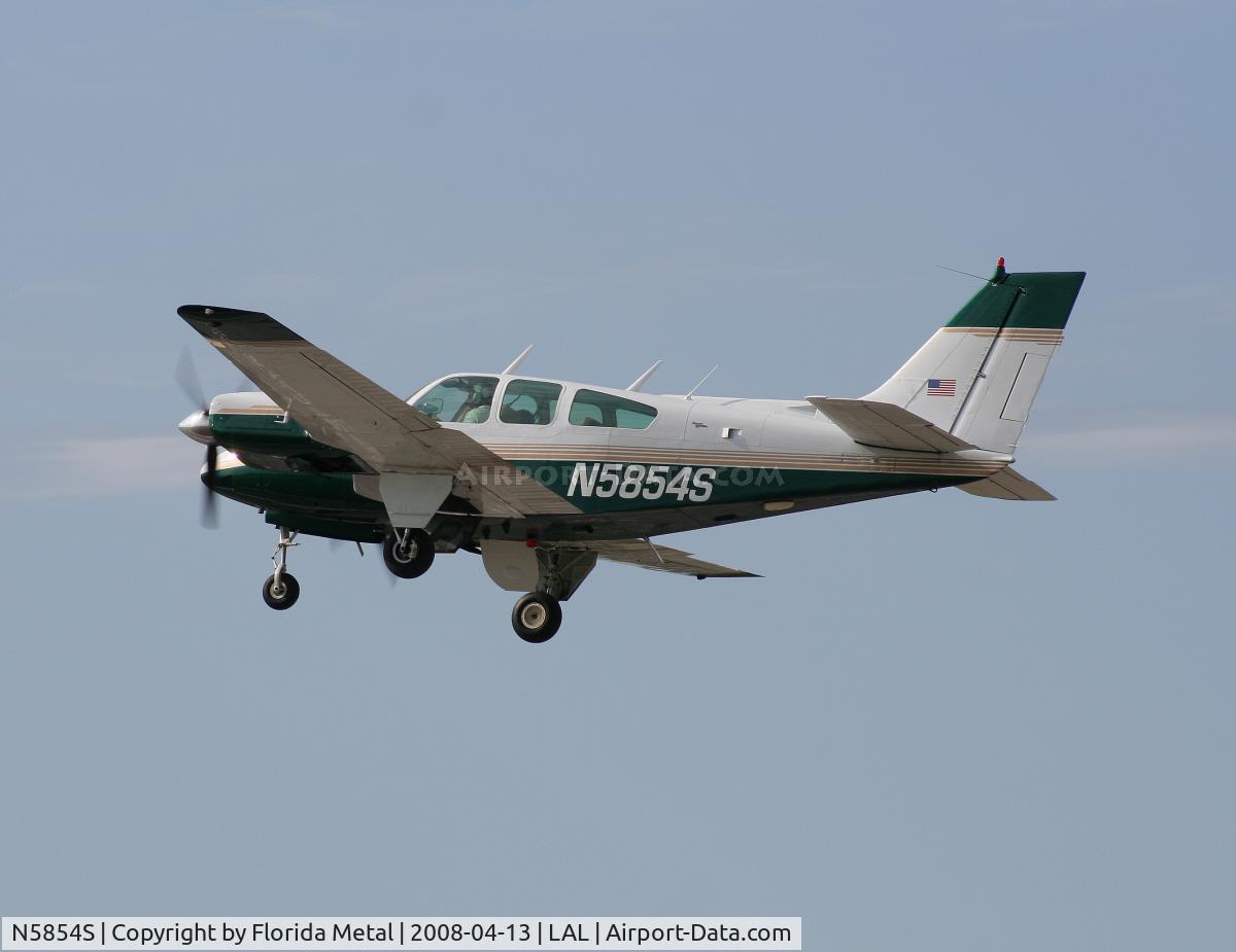 N5854S, 1965 Beech 95-B55 (T42A) Baron C/N TC-846, Beech 55