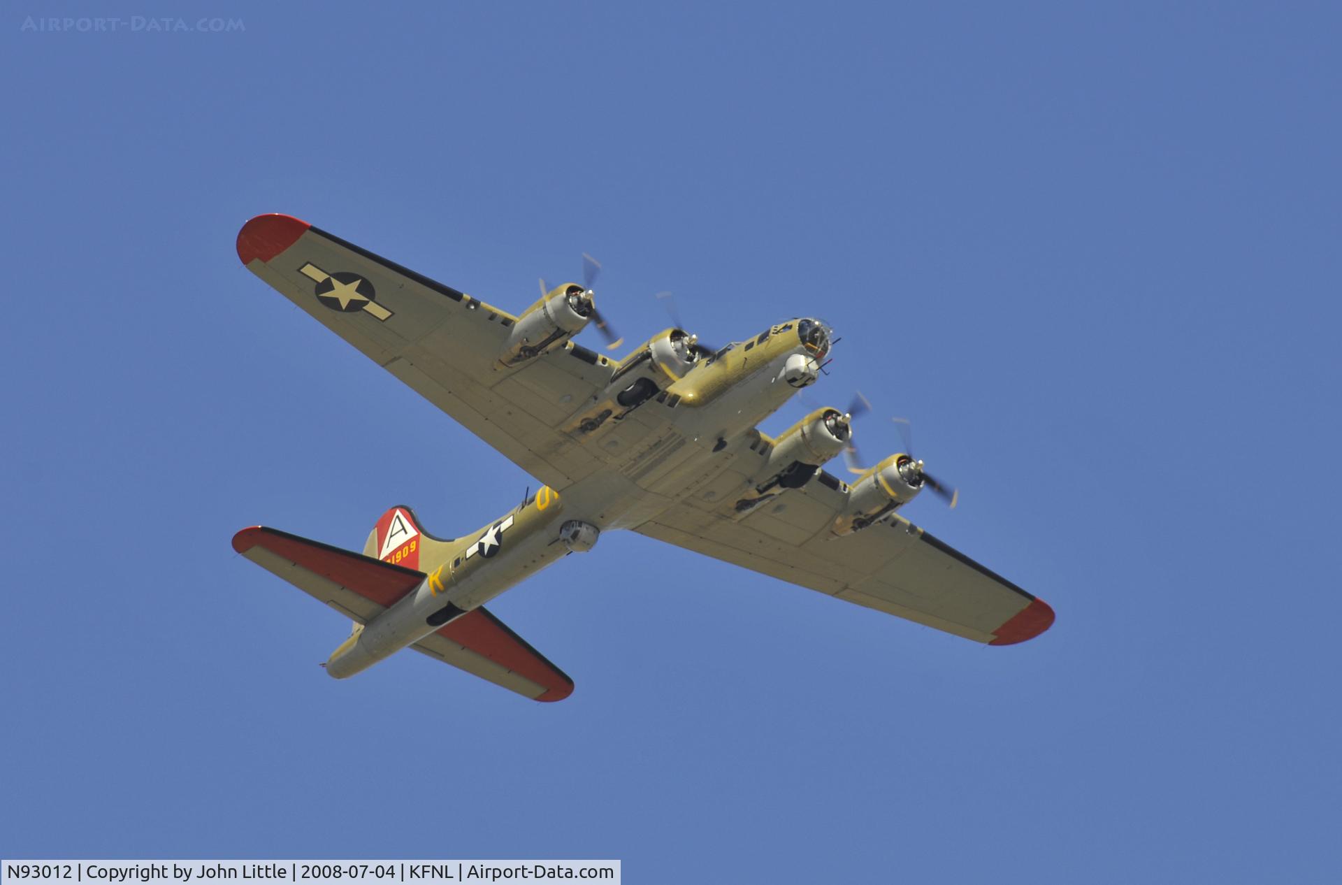 N93012, 1944 Boeing B-17G-30-BO Flying Fortress C/N 32264, B-17 Collings Goup
