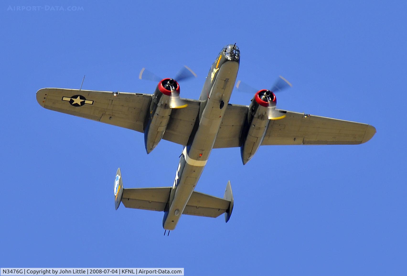 N3476G, 1944 North American B-25J Mitchell C/N 108-33257, B-25 Collings Group