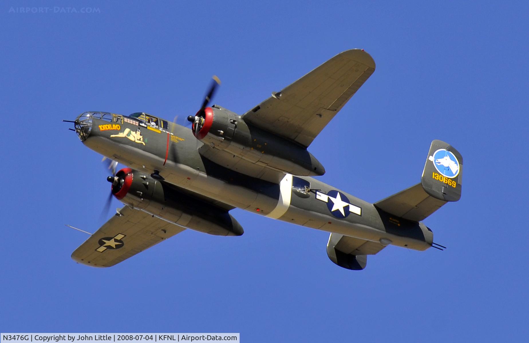 N3476G, 1944 North American B-25J Mitchell C/N 108-33257, B-25 Collings Group