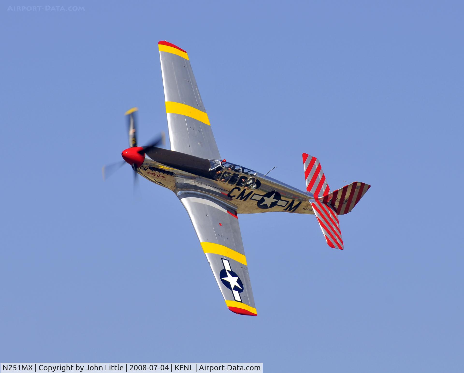 N251MX, 1943 North American P-51C-10 Mustang C/N 103-22730, P-51C Collings Group