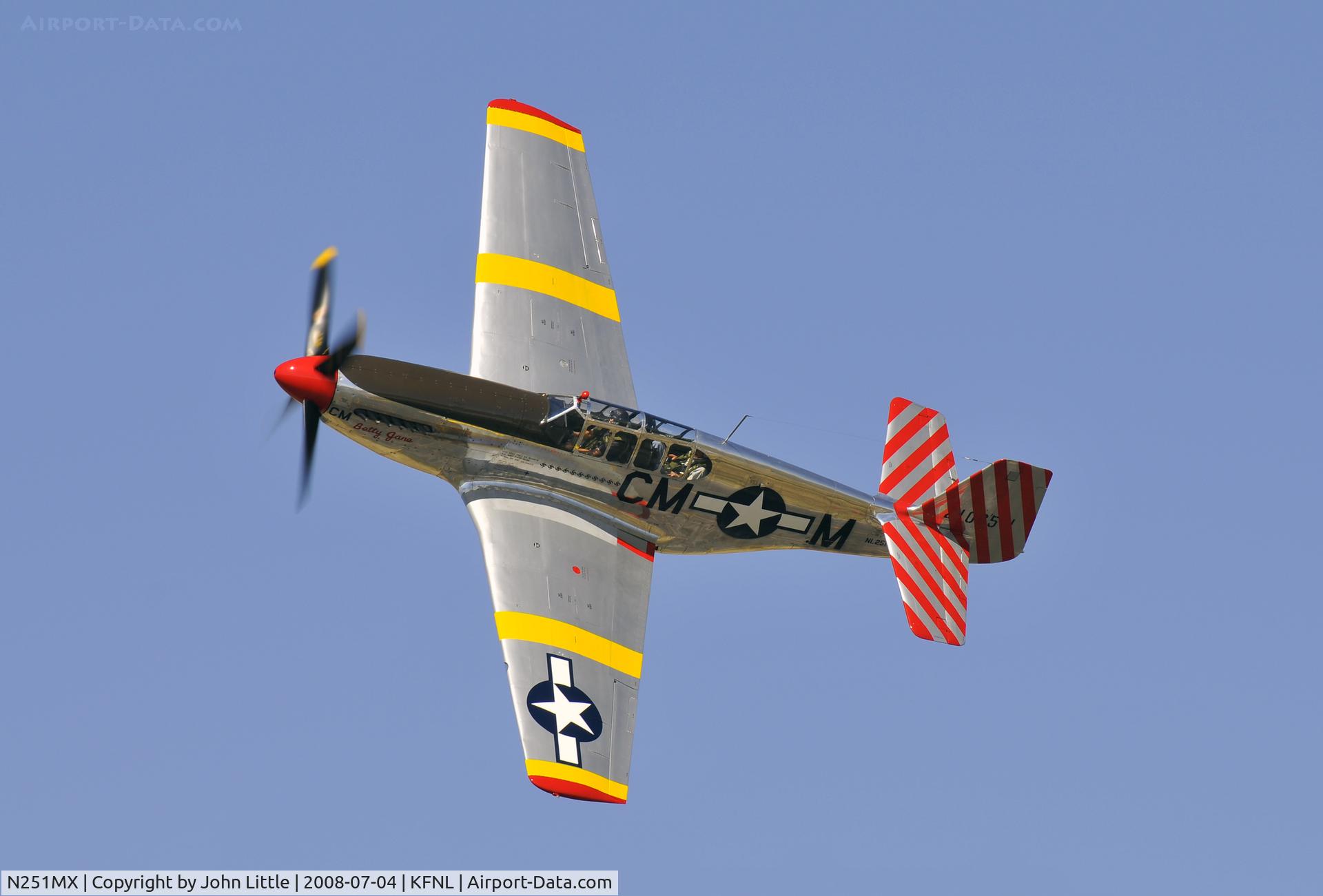 N251MX, 1943 North American P-51C-10 Mustang C/N 103-22730, P-51C Collings Group