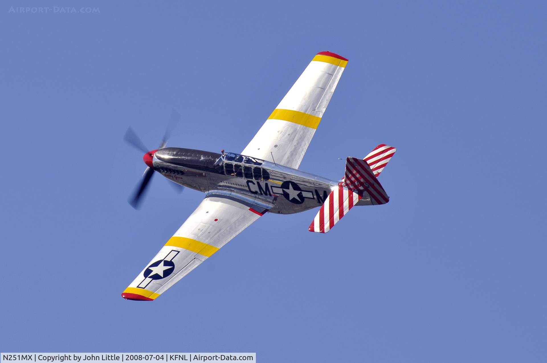 N251MX, 1943 North American P-51C-10 Mustang C/N 103-22730, P-51C Collings Group
