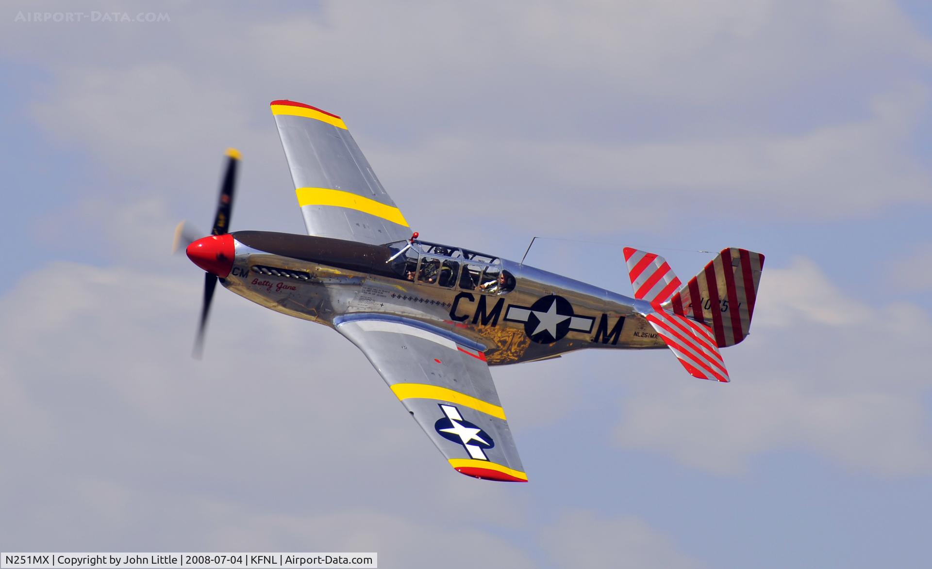 N251MX, 1943 North American P-51C-10 Mustang C/N 103-22730, P-51C Collings Group