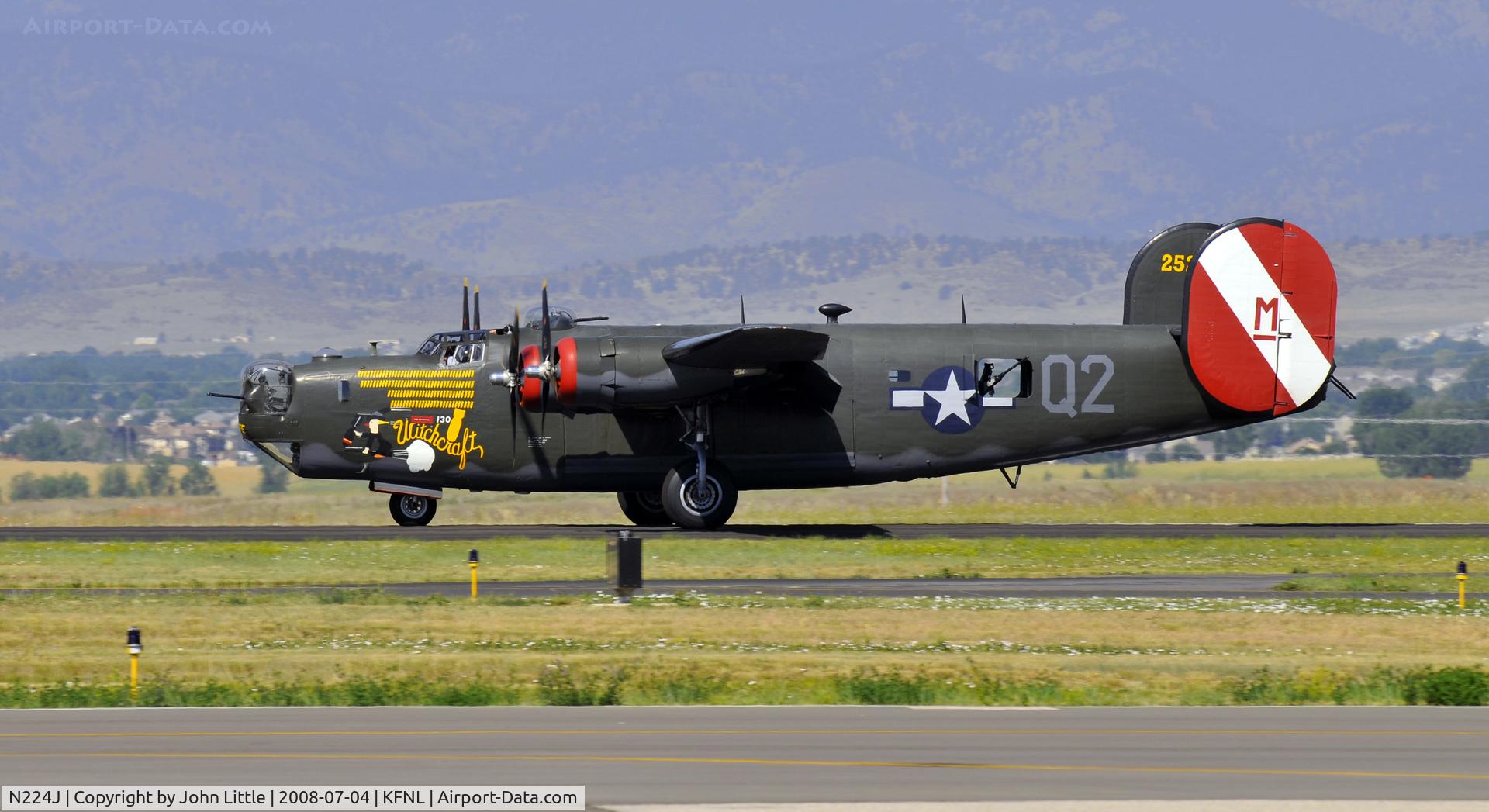 N224J, 1944 Consolidated B-24J-85-CF Liberator C/N 1347 (44-44052), B-24 Collings Group