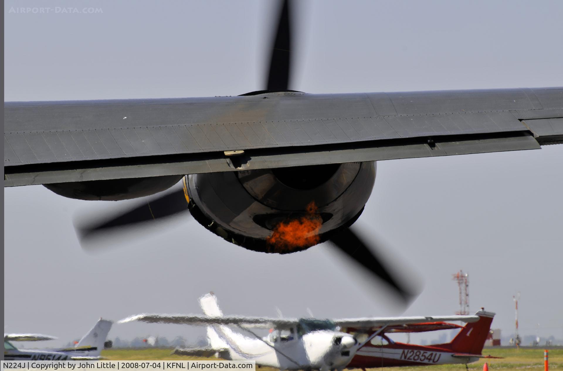 N224J, 1944 Consolidated B-24J-85-CF Liberator C/N 1347 (44-44052), B-24 Maintanence Issues....a small amount can be normal, but not this much at low idle