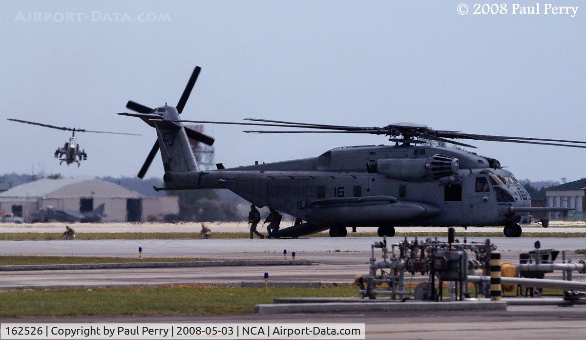 162526, Sikorsky CH-53E Super Stallion C/N 65-538, Ramp down, tailskid up
