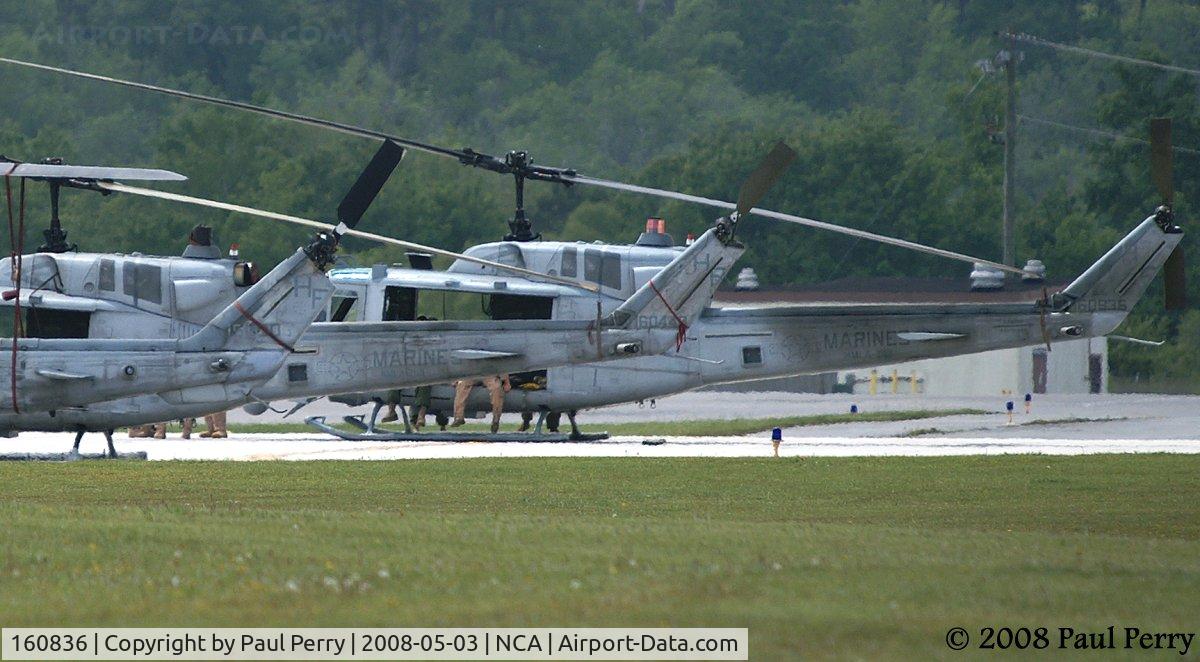 160836, Bell UH-1N Iroquois C/N 31779, This Huey is a dirty girl, buty at least she's honest