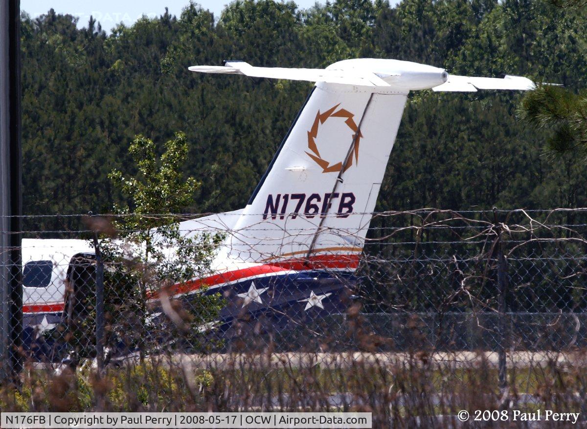N176FB, 1981 Piper PA-42-720 Cheyenne IIIA C/N 42-8001041, Fountain Boats corporate bird...at least her tail
