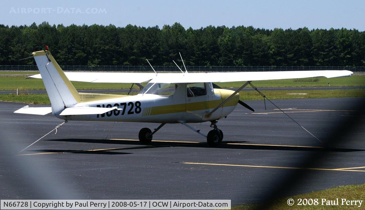 N66728, 1974 Cessna 150M C/N 15076237, Heh, fences. Whatever.  Must have the colorful bird