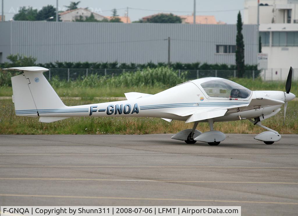 F-GNQA, Diamond DA-20A-1-100 Katana C/N 10038, Parked at the Airclub