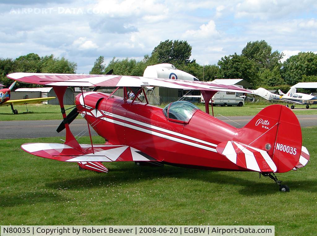 N80035, 1974 Aerotek Pitts S-2A Special C/N 2070, Pitts S-2A Special