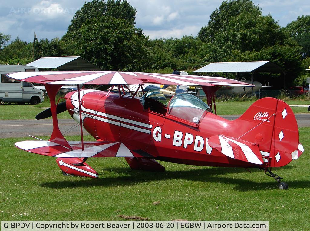 G-BPDV, 1970 Pitts S-1S Special C/N 27P, Pitts S-1S Special